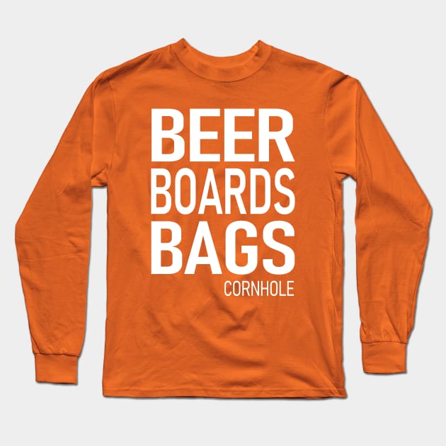 Beer Boards Bags Long Sleeve T-Shirt by Etopix